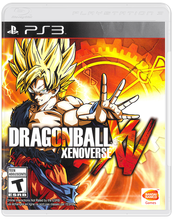 Dragon Ball Xenoverse box art for Playstation 3